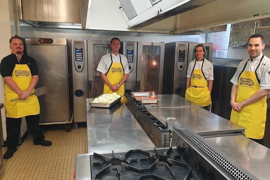 Victoria Park Chefs Unite For OzHarvest: Providing Cooked Meals For Local Communities In Need