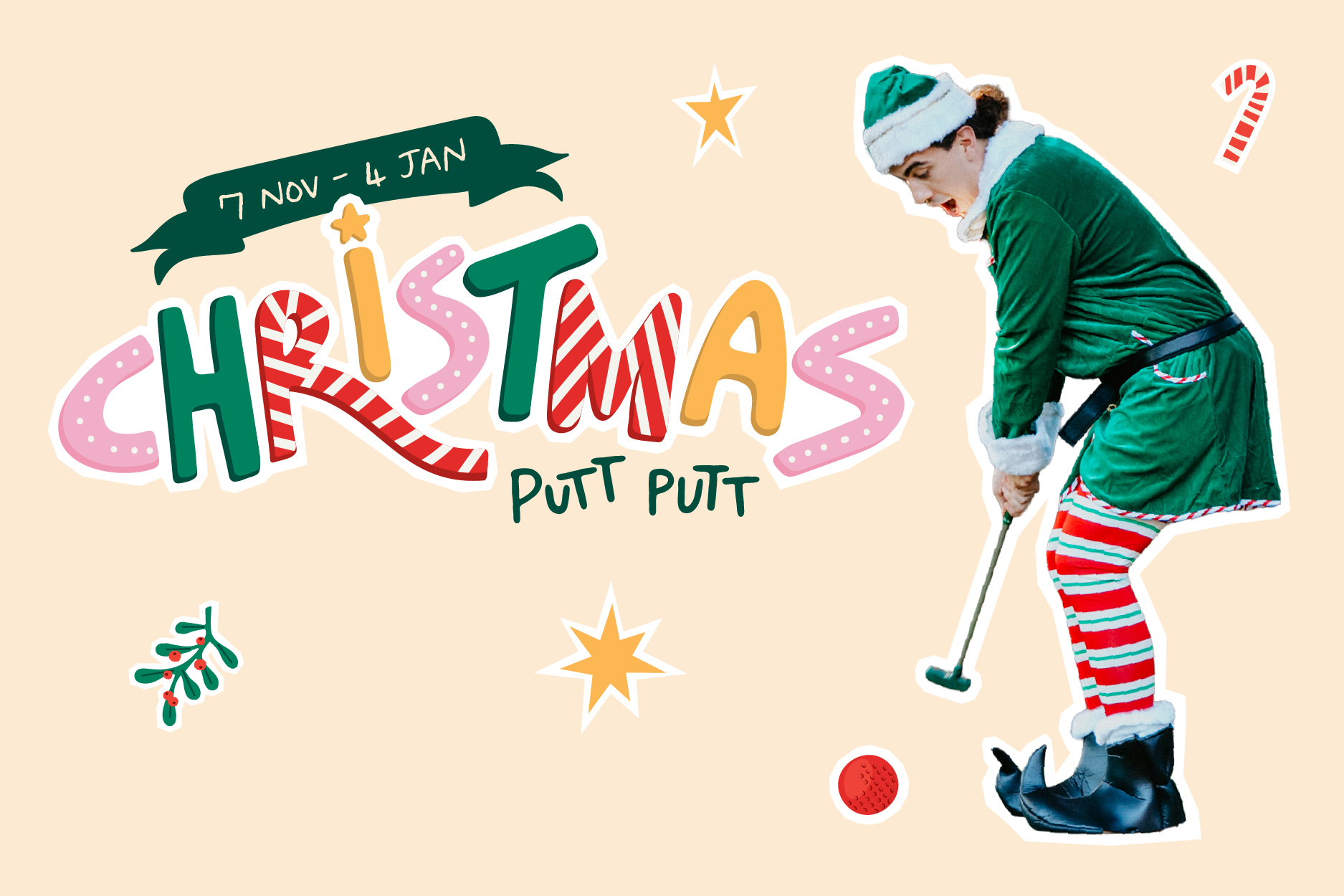 Christmas Putt Putt