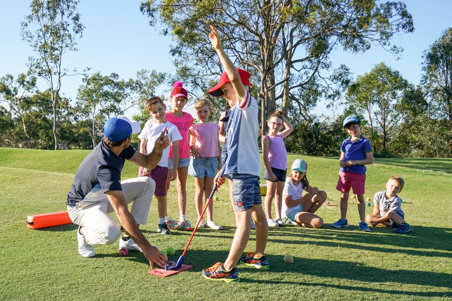 Kids School Holiday Golf Lessons