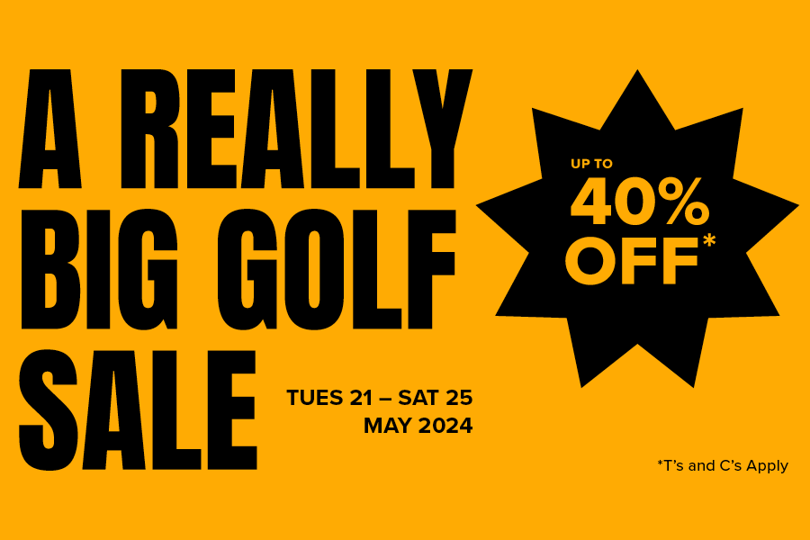 A Really Big Golf Sale